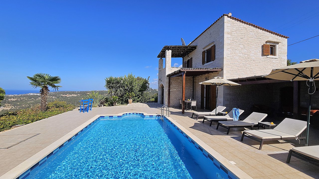 Ansicht der Villa Helena