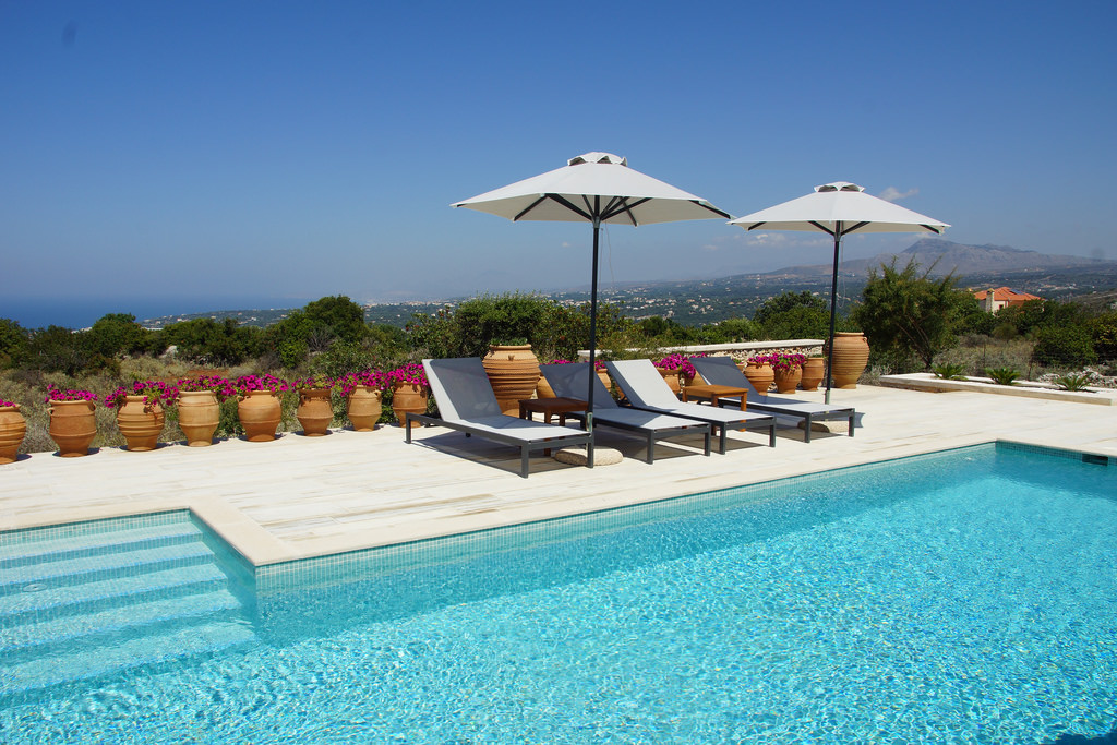 Ansicht der Villa Lemoni