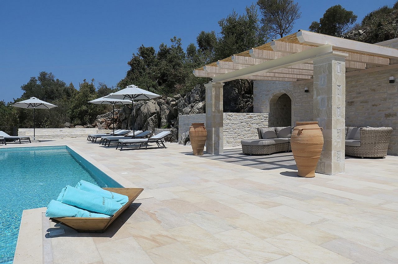 Ansicht der Villa Mila